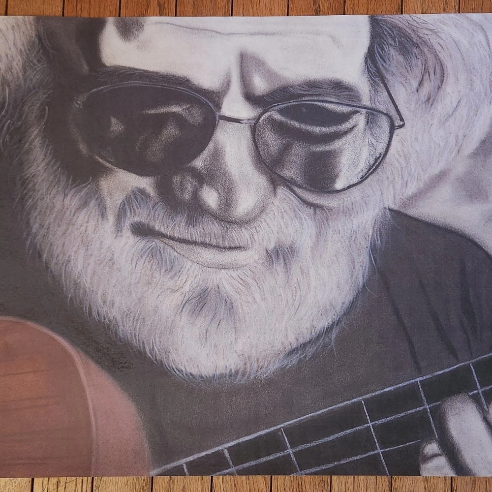 Print of Jerry Garcia